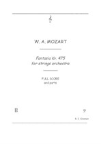 W. A. Mozart Fantasia for Piano – Strings orchestra transcription